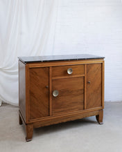 Load image into Gallery viewer, ON HOLD - Art Deco Marble Top Cabinet