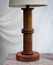 Load image into Gallery viewer, Reclaimed 1930’s Bobbin Lamps