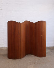 Load image into Gallery viewer, French Mid Century Tambour Screen