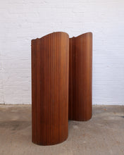 Load image into Gallery viewer, French Mid Century Tambour Screen