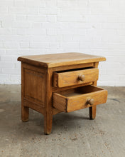 Load image into Gallery viewer, Oak Brutalist Bedside Tables