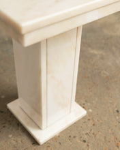 Load image into Gallery viewer, Blush Pink Marble Side Table