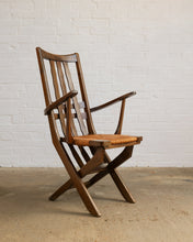 Load image into Gallery viewer, French Modernist Reclining Oak Chair