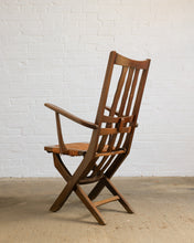 Load image into Gallery viewer, French Modernist Reclining Oak Chair