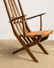 Load image into Gallery viewer, French Modernist Reclining Oak Chair