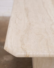 Load image into Gallery viewer, 1980's Travertine Coffee Table