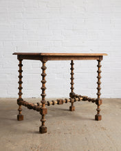 Load image into Gallery viewer, French Folk Art Spindle Table
