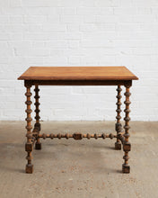 Load image into Gallery viewer, French Folk Art Spindle Table