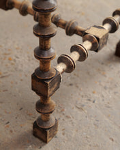 Load image into Gallery viewer, French Folk Art Spindle Table