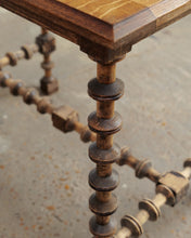 Load image into Gallery viewer, French Folk Art Spindle Table
