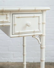 Load image into Gallery viewer, Faux Bamboo Dressing Table
