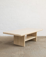 Load image into Gallery viewer, Post Modern Travertine Coffee Table