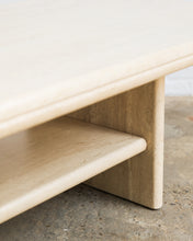 Load image into Gallery viewer, Post Modern Travertine Coffee Table
