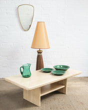 Load image into Gallery viewer, Post Modern Travertine Coffee Table