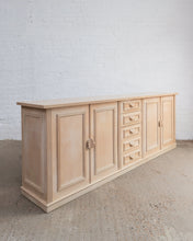Load image into Gallery viewer, Split Reed Detail Sideboard With Shell Handles