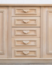 Load image into Gallery viewer, Split Reed Detail Sideboard With Shell Handles