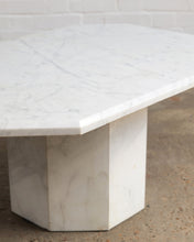 Load image into Gallery viewer, Angular White Marble Coffee Table