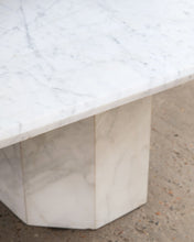 Load image into Gallery viewer, Angular White Marble Coffee Table