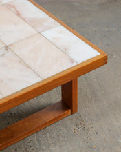 Load image into Gallery viewer, Blush Pink Marble Tiled Coffee Table by Trioh