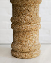 Load image into Gallery viewer, Brutalist French Tuff Stone Lamp