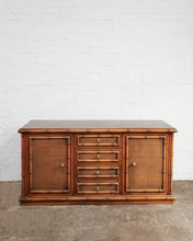 Load image into Gallery viewer, FAUX BAMBOO SIDEBOARD