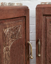 Load image into Gallery viewer, Art Deco Marble Top Bedsides