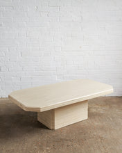 Load image into Gallery viewer, Travertine Coffee Table