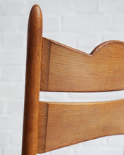 Load image into Gallery viewer, Set Of Six Mid Century Oak Dining Chairs