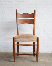 Load image into Gallery viewer, Set Of Six Mid Century Oak Dining Chairs