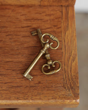 Load image into Gallery viewer, Brutalist Spanish Cabinet With Glass Panels