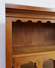 Load image into Gallery viewer, Brutalist Spanish Cabinet With Glass Panels