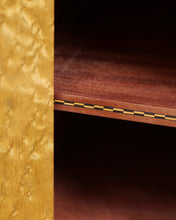 Load image into Gallery viewer, Art Deco Walnut Veneer Marble Top Bedsides