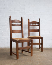 Load image into Gallery viewer, Set of 8 Razor Back Dining Chairs
