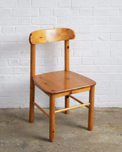 Load image into Gallery viewer, Set Of 6 Pine Chairs Attributed To Rainer Daumiller