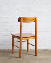 Load image into Gallery viewer, Set Of 6 Pine Chairs Attributed To Rainer Daumiller
