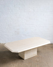 Load image into Gallery viewer, Roche Bobois Rectangle Travertine Coffee Table