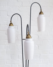 Load image into Gallery viewer, Triple Arm 1950's Metal Floor Lamp