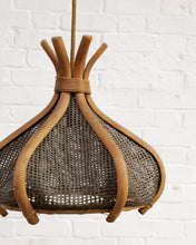 Load image into Gallery viewer, Leola Germany Bamboo and Rattan Pendant