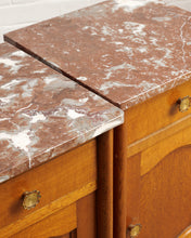 Load image into Gallery viewer, Marble Top Bedside Tables