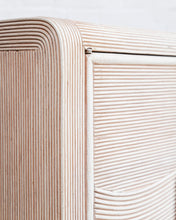 Load image into Gallery viewer, Pencil Reed Wave Cabinet