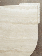 Load image into Gallery viewer, Tear drop Travertine Coffee Table By Roche Bobois