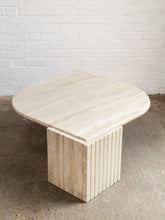 Load image into Gallery viewer, Tear drop Travertine Coffee Table By Roche Bobois