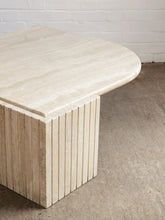Load image into Gallery viewer, Tear drop Travertine Coffee Table By Roche Bobois