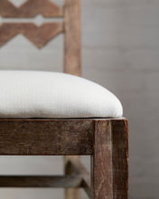 Load image into Gallery viewer, Set Of Six Cerused Oak Art Deco Dining Chairs