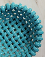 Load image into Gallery viewer, Large Turquoise Jérôme Massier Ceramic Bowl