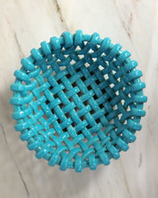 Load image into Gallery viewer, Large Turquoise Jérôme Massier Ceramic Bowl