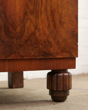 Load image into Gallery viewer, Flame Mahogany Art Deco Cabinet