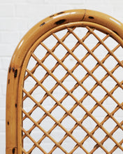 Load image into Gallery viewer, Set Of 4 Italian Bamboo And Cane Chairs