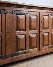 Load image into Gallery viewer, Northern Spanish Brutalist Sideboard in Oak