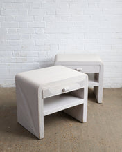 Load image into Gallery viewer, PAIR OF PENCIL REED BEDSIDE TABLES